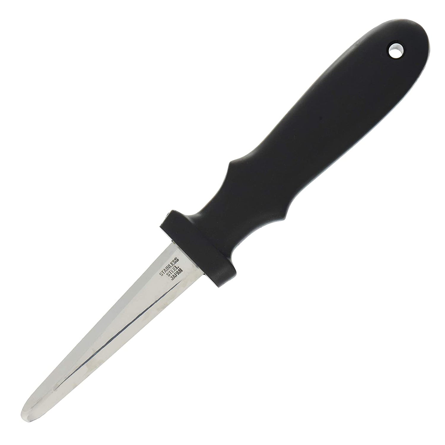 Premium EBM Stainless Steel Oyster Knife - Professional Grade for Shucking Clams & Oysters - Rustproof & Durable Kitchen Tool for Seafood Lovers & Chefs - Perfect for Restaurants, Home Cooking & Beachside BBQs