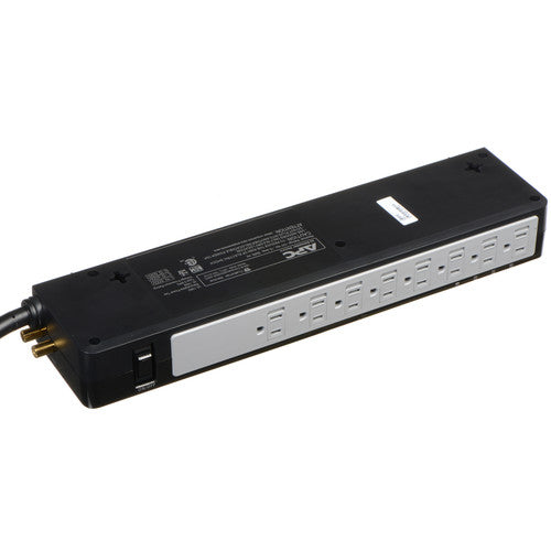 APC P8V SurgeArrest 8-Outlet Surge Protector Power Strip with 2160 Joules Protection - Perfect for Home Office, Electronics & Gaming Setup