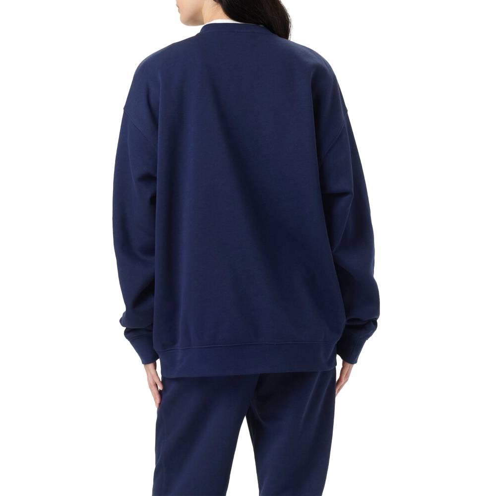 Fila Unisex Classic Relaxed Sweatpants - Comfortable Casual Fleece Joggers for Men & Women (Navy Blue) | Perfect for Lounge Wear, Gym, Running & Everyday Outfits
