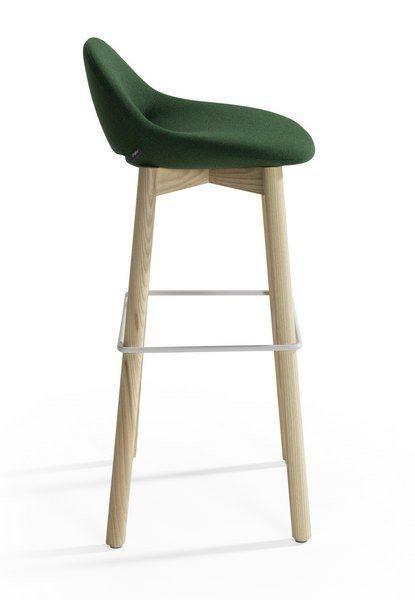 Artifort Beso Wooden Leg Stool - Modern Wooden Stool for Living Room, Bedroom & Office - Perfect for Seating, Footrest & Home Decor