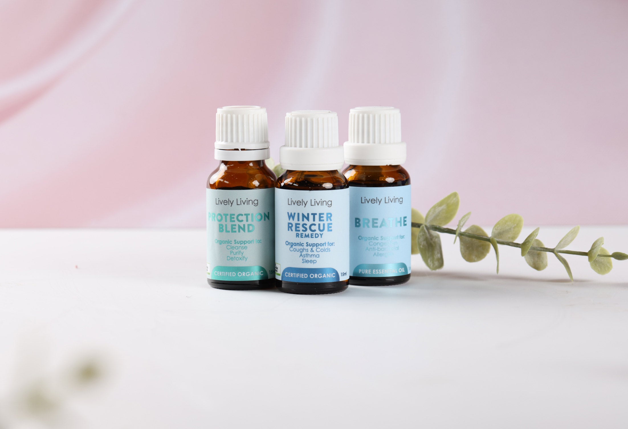 Winter Rescue Remedy Organic Essential Oil 15ml - Natural Stress Relief & Immune Support - Perfect for Aromatherapy, Massage & Home Diffusers