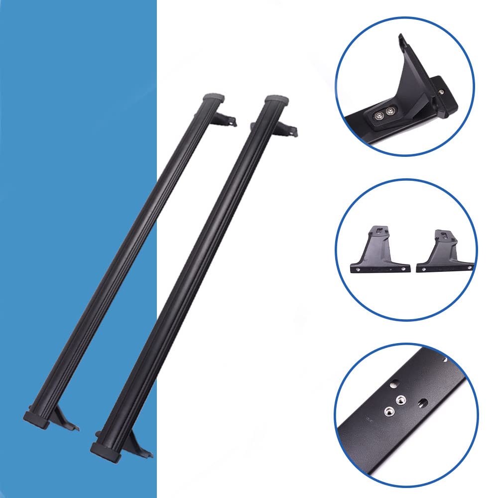 2021-2025 Chevy Chevrolet Trailblazer Cross Bar Roof Rack - Heavy Duty Aluminum Crossbar Fit for Trailblazer SUV - Perfect for Camping, Biking & Outdoor Adventures