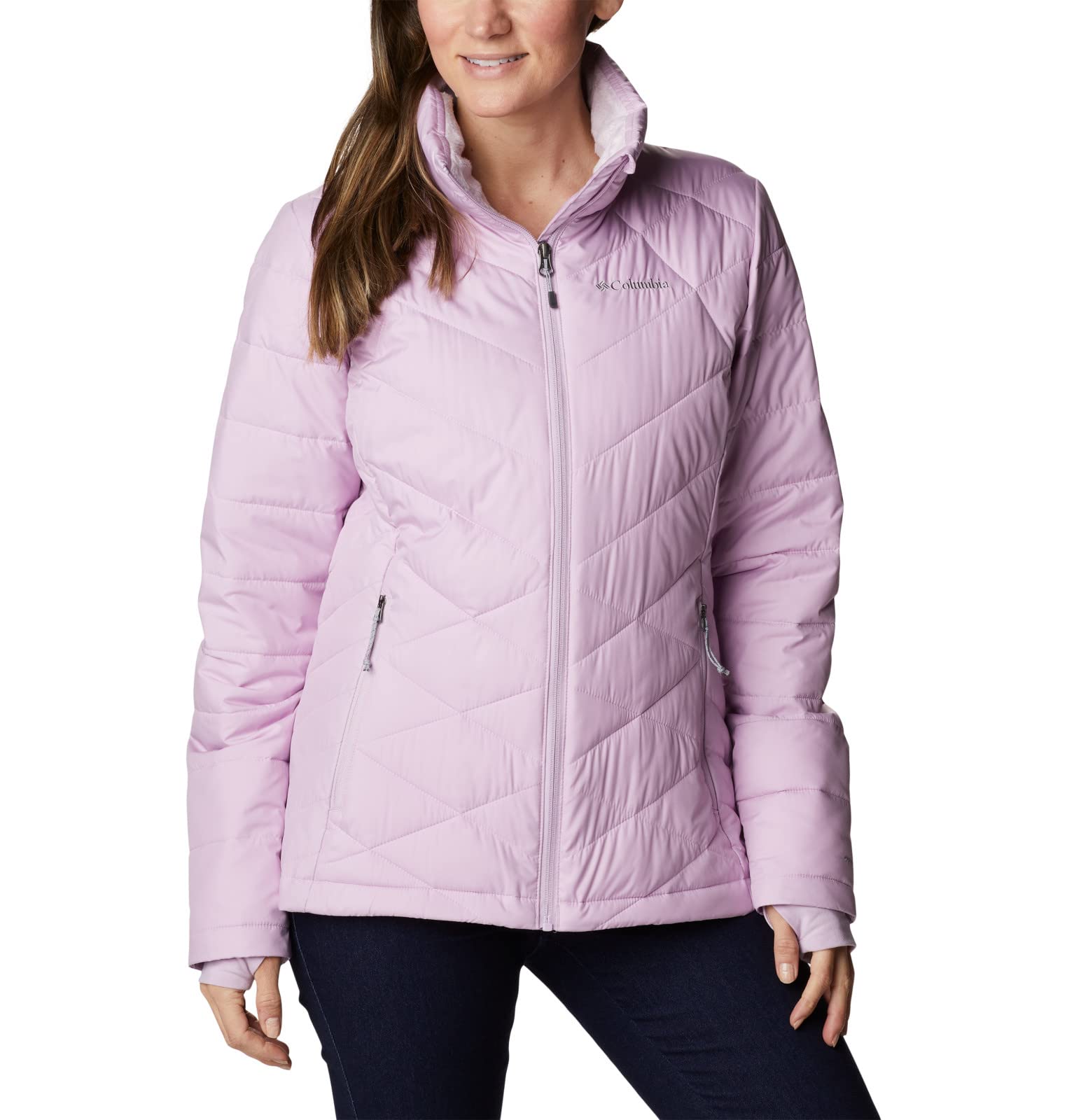 Columbia Women's Heavenly Jacket - Lightweight Waterproof Hooded Jacket for Hiking, Camping & Outdoor Adventures