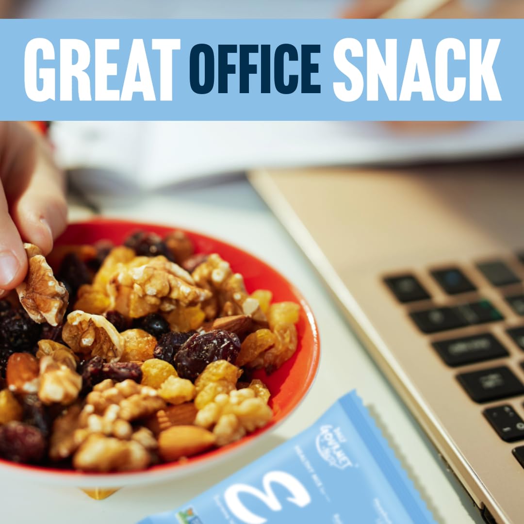 Premium Unsalted Mixed Nuts Snack Packs - Healthy No Peanuts Trail Mix, Individually Wrapped Gourmet Nuts for Office, Travel & On-the-Go Snacking - Deluxe Assorted Nut Snacks