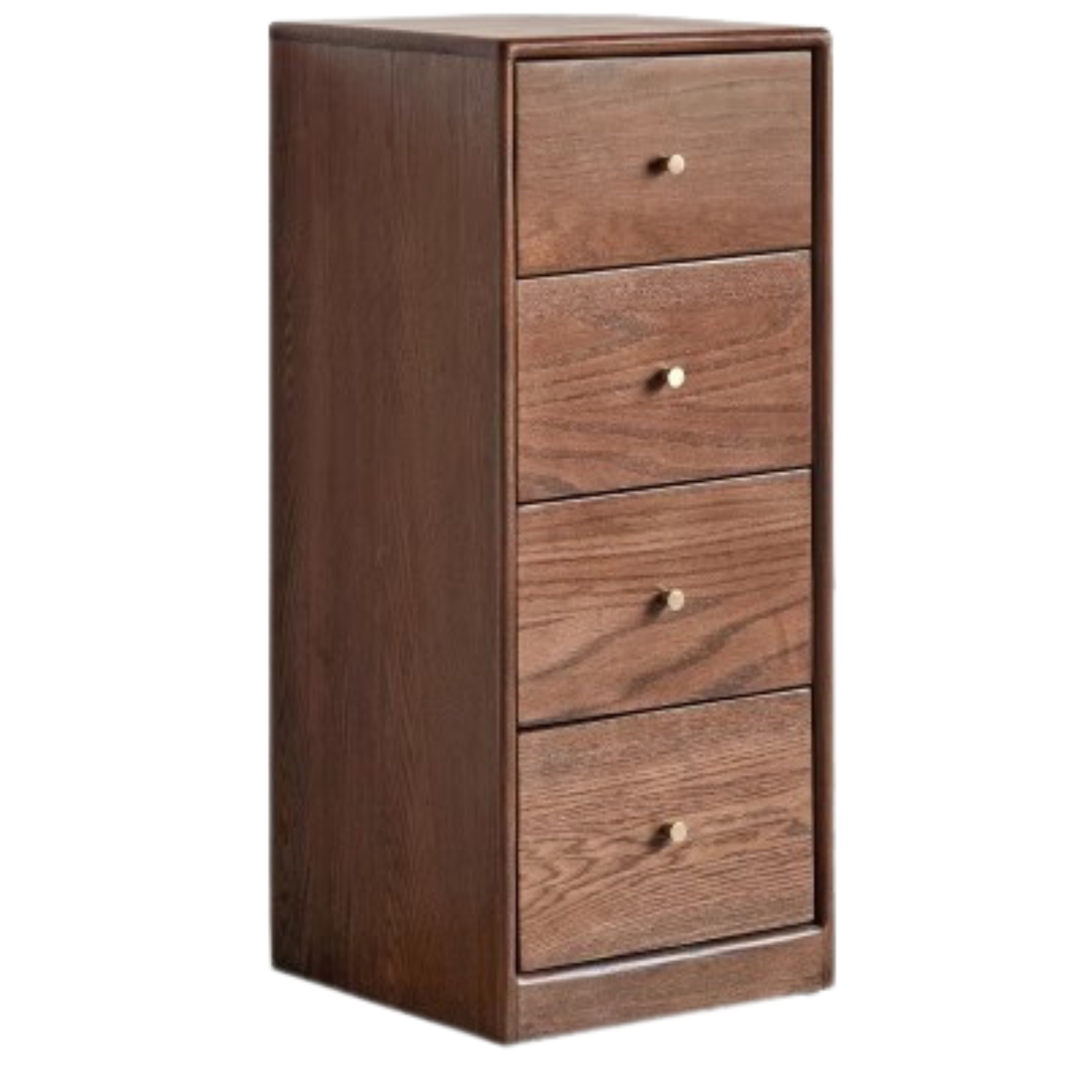 Solid Oak & Beech Wood Side Cabinet - Multi-Functional Storage Organizer for Living Room, Bedroom, or Office