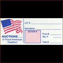 12-Pack Freedom Clerk Ticket Sheets (100 Sheets/Pack) - Perfect for Event Tickets, Raffles, and Admission Control