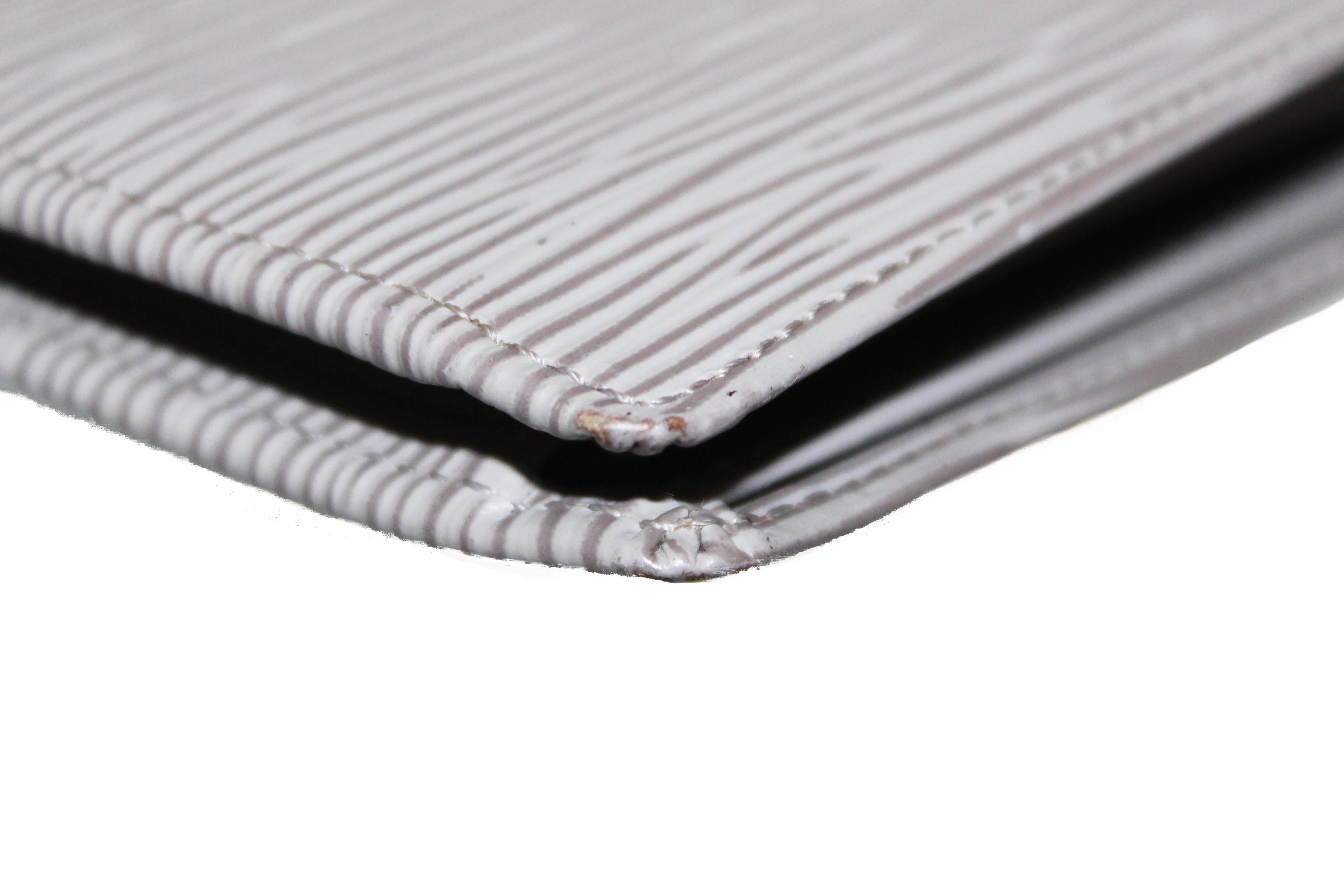 Authentic Louis Vuitton Lavender Epi Leather Marco Wallet for Women & Men - Slim RFID Blocking Billfold for Credit Cards & Cash - Perfect for Business, Travel & Everyday Use