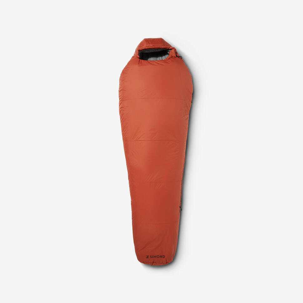 Simond MT500 23°F (-5°C) Lightweight Polyester Sleeping Bag for Camping, Hiking & Backpacking - Compact & Warm for Outdoor Adventures