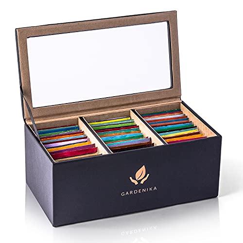 Stash Herbal Tea Sampler Gift Set - 60 Count Caffeine-Free Tea Bags, 20 Flavor Variety Pack - Perfect for Holidays, Gifts for Women & Men - Enjoy Relaxation, Wellness & Flavorful Moments at Home or Office
