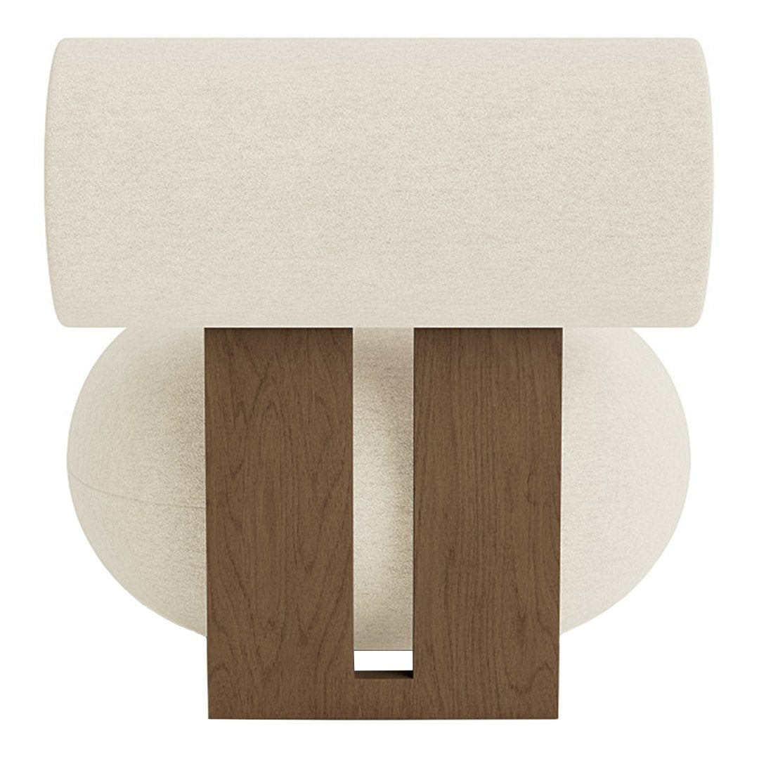 Modern Hippo Lounge Chair - Comfortable & Stylish Accent Chair for Living Room, Bedroom, or Office - Perfect for Relaxing, Reading & Napping