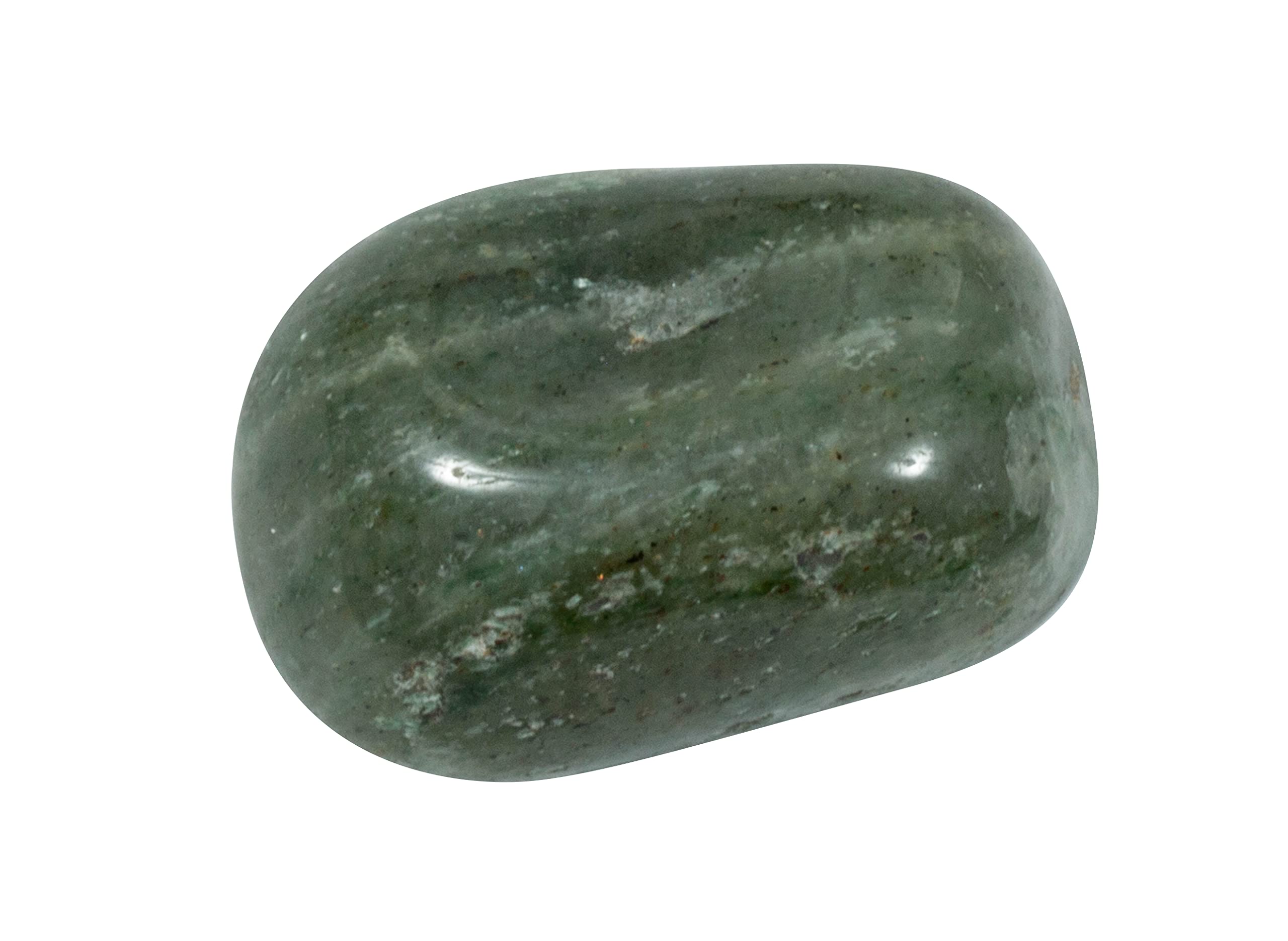 Natural Green Aventurine Tumbled Stones 0.75”-1.25” Bulk Healing Crystals for Meditation, Reiki, Jewelry Making & Home Decor (1 Piece)