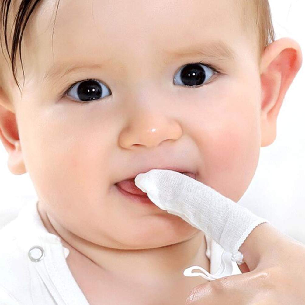 SUPVOX 6-Pack Baby Tongue Cleaner & Newborn Finger Toothbrush Set - Gentle Oral Care for Infants 0-24 Months - Perfect for Daily Cleaning, Milk Residue Removal, and Gum Massage