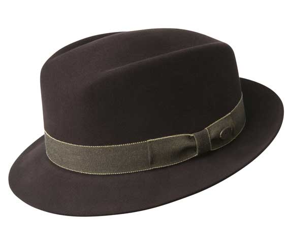 Bailey of Hollywood Cashlux Serge Fedora Hat - Stylish Vintage Wool Felt Fedora for Women | Perfect for Weddings, Parties & Everyday Fashion