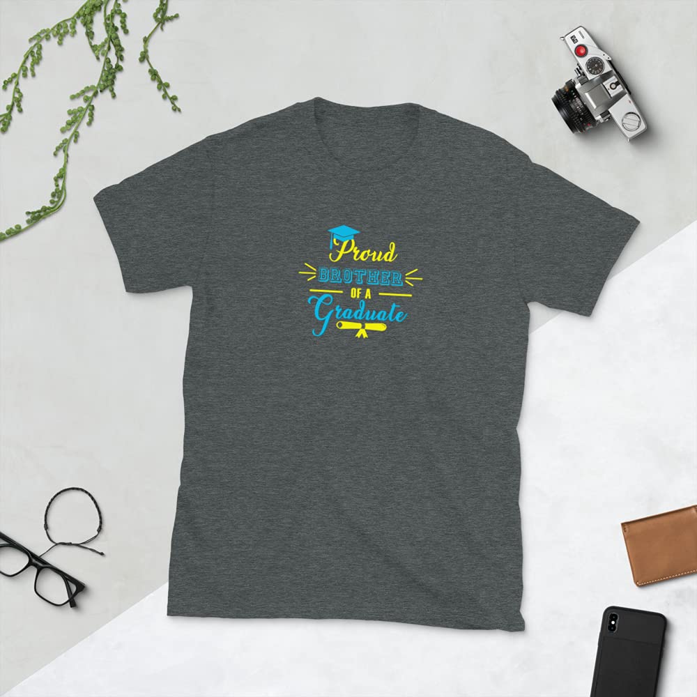 Funny Personalized Graduation Gift Shirt - Proud Relative of Graduate T-Shirt for High School, College, Masters & PhD Grads - Class of 2021 Dark Heather - Perfect for Graduation Parties & Family Photos