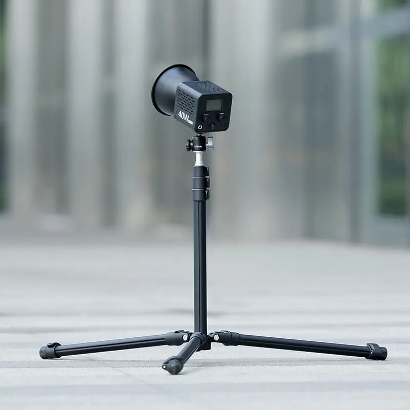Ulanzi TT43 Reversible Leg Light Stand T076GBB1 - Adjustable Tripod for Photography & Video - Perfect for YouTube, TikTok, Vlogging & Studio Lighting