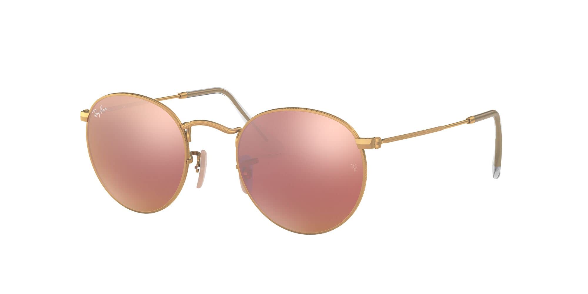 Ray-Ban RB3447 Round Metal Sunglasses for Men & Women - Classic Retro Polarized UV Protection - Perfect for Driving, Beach & Outdoor Activities