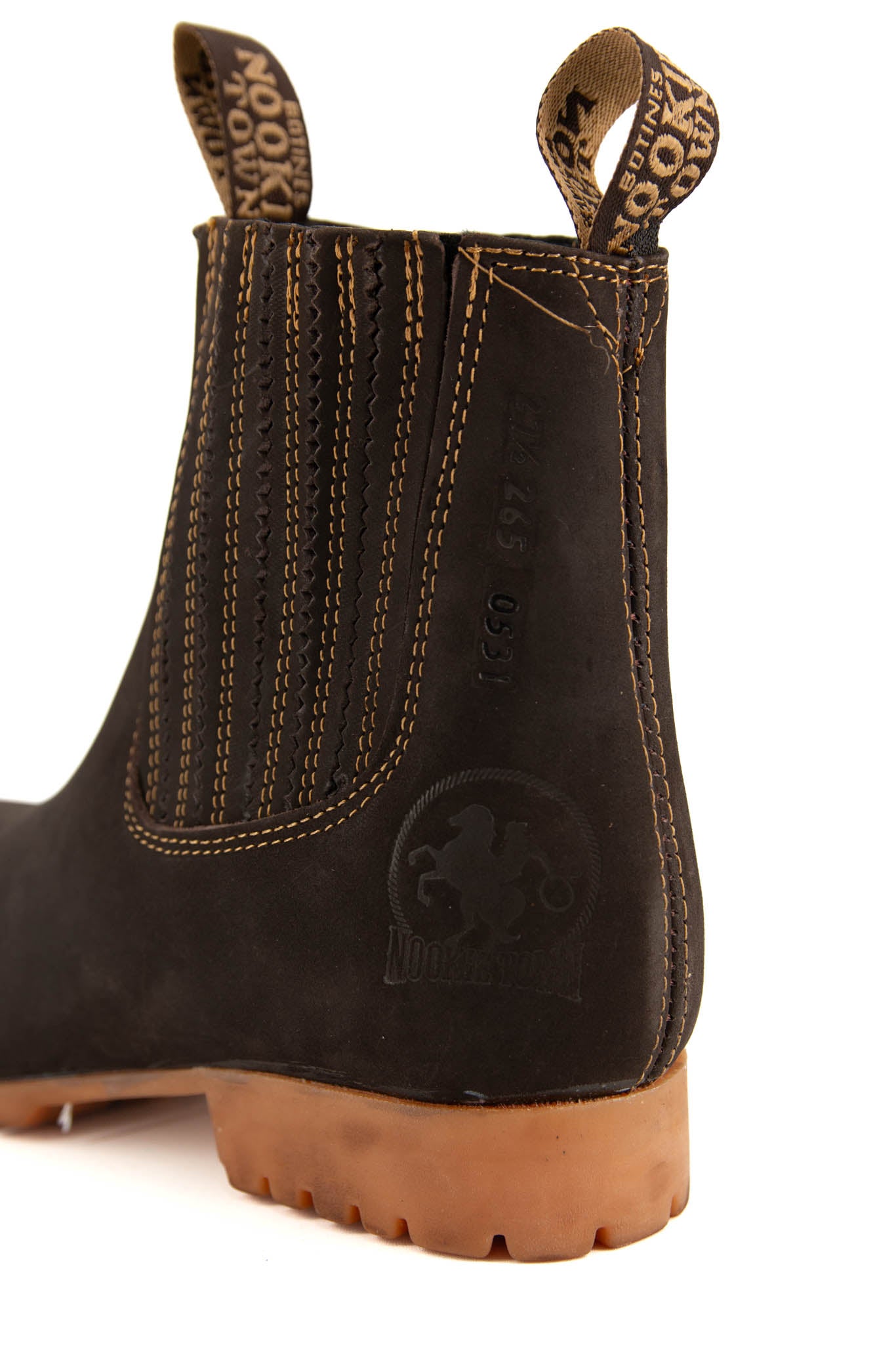 Nookie Town Round Toe Men's Boots - Comfortable Casual & Work Boots for Everyday Wear | Perfect for Outdoor Activities, Hiking & Office Use