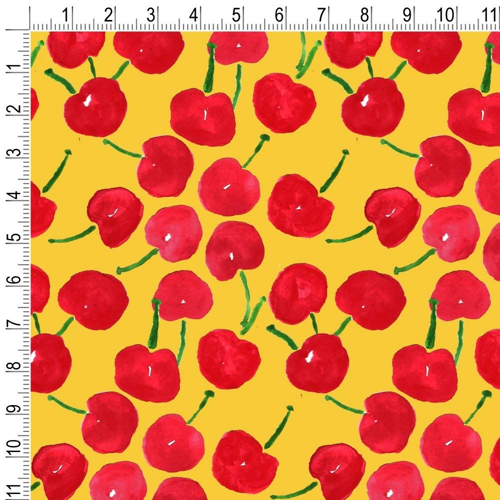 Cheery Cherries Gift Wrap Paper Rolls - Festive Holiday Wrapping Paper for Birthdays, Christmas & Party Presents - GRAPHICS & MORE