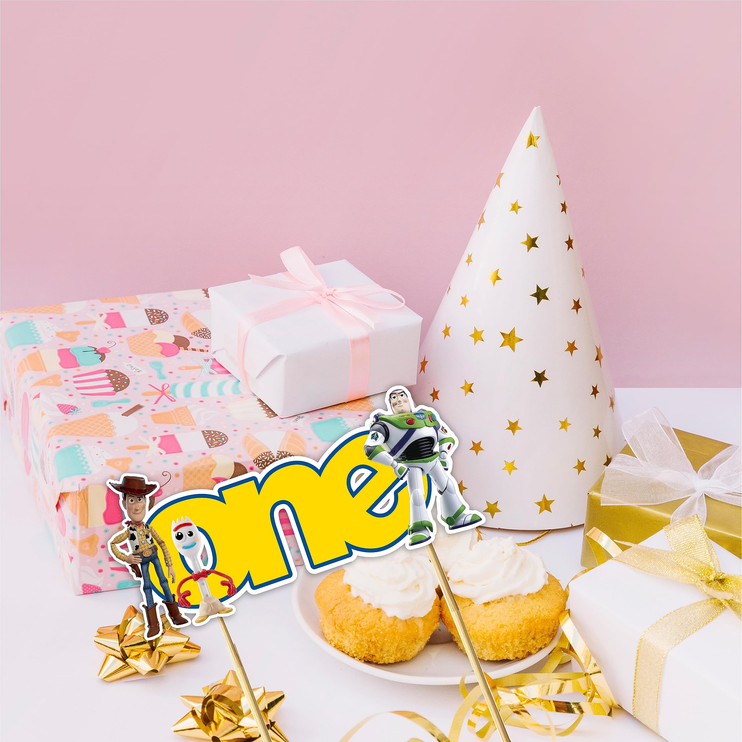 Seyal® Stylish Cake Topper for Birthday, Wedding, Anniversary - Perfect for Decorating Cakes, Cupcakes & Desserts