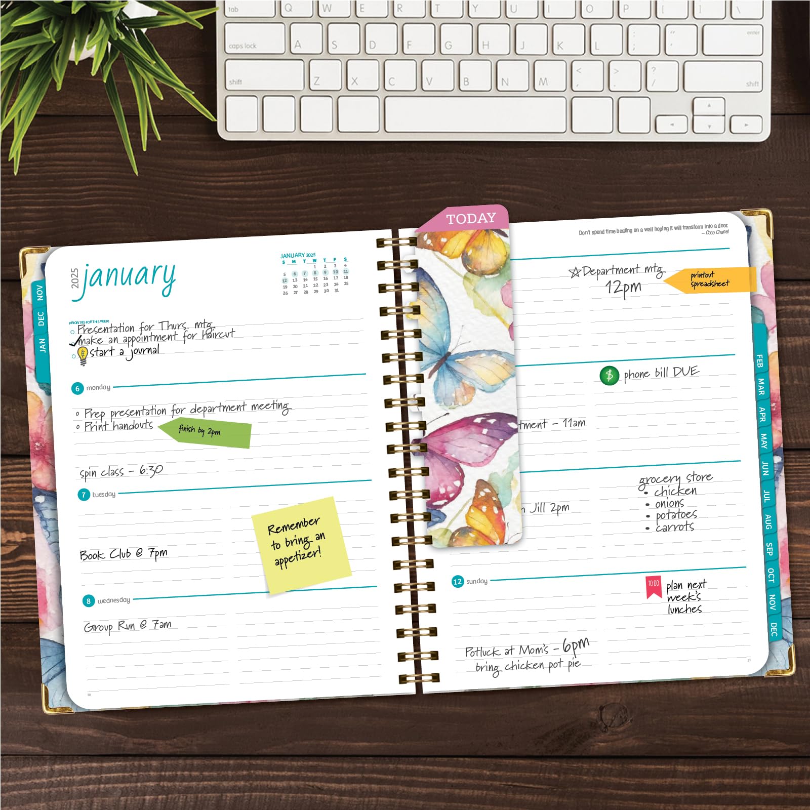 2025 Hardcover Planner 8.5