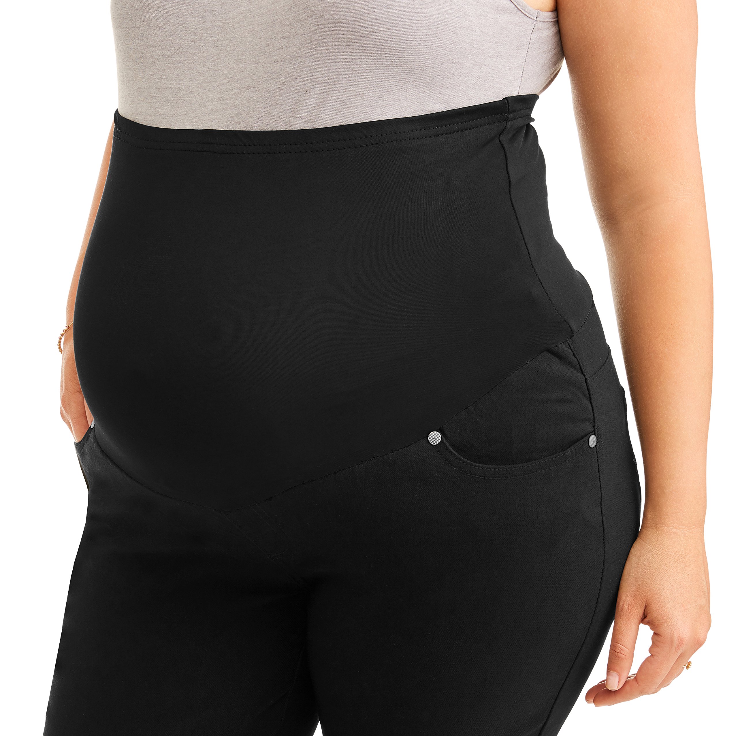 Rumor Has It Maternity Over The Belly Super Stretch Skinny Jeans - Comfortable Pregnancy Pants for Women - Perfect for Work, Casual Wear & Everyday Maternity Outfits