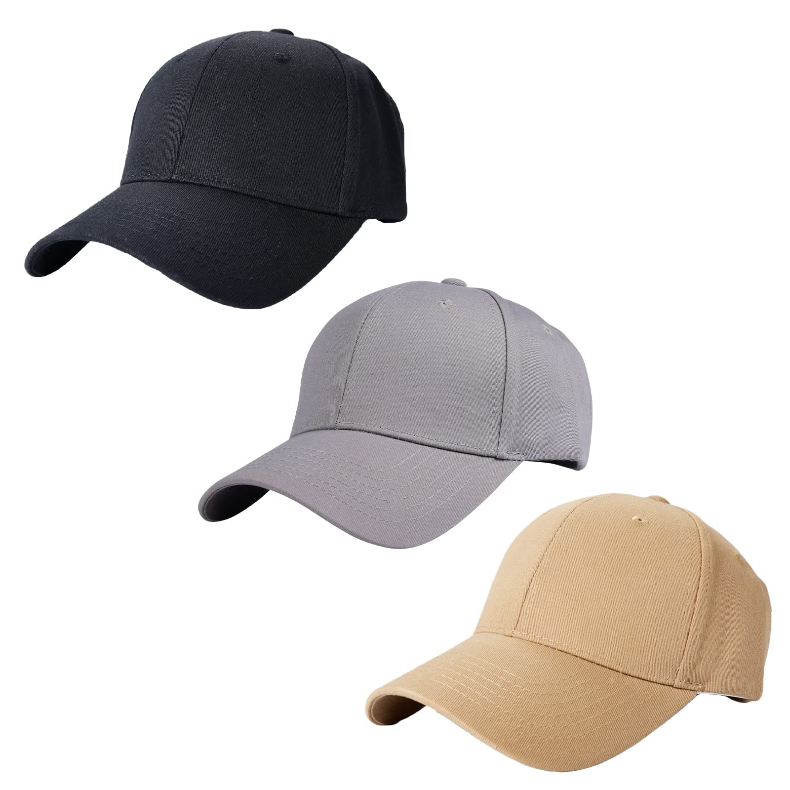 Men's & Women's Cotton Baseball Cap - Adjustable Dad Hat for Golf, Casual & Outdoor Activities | Classic Low Profile Unisex Design