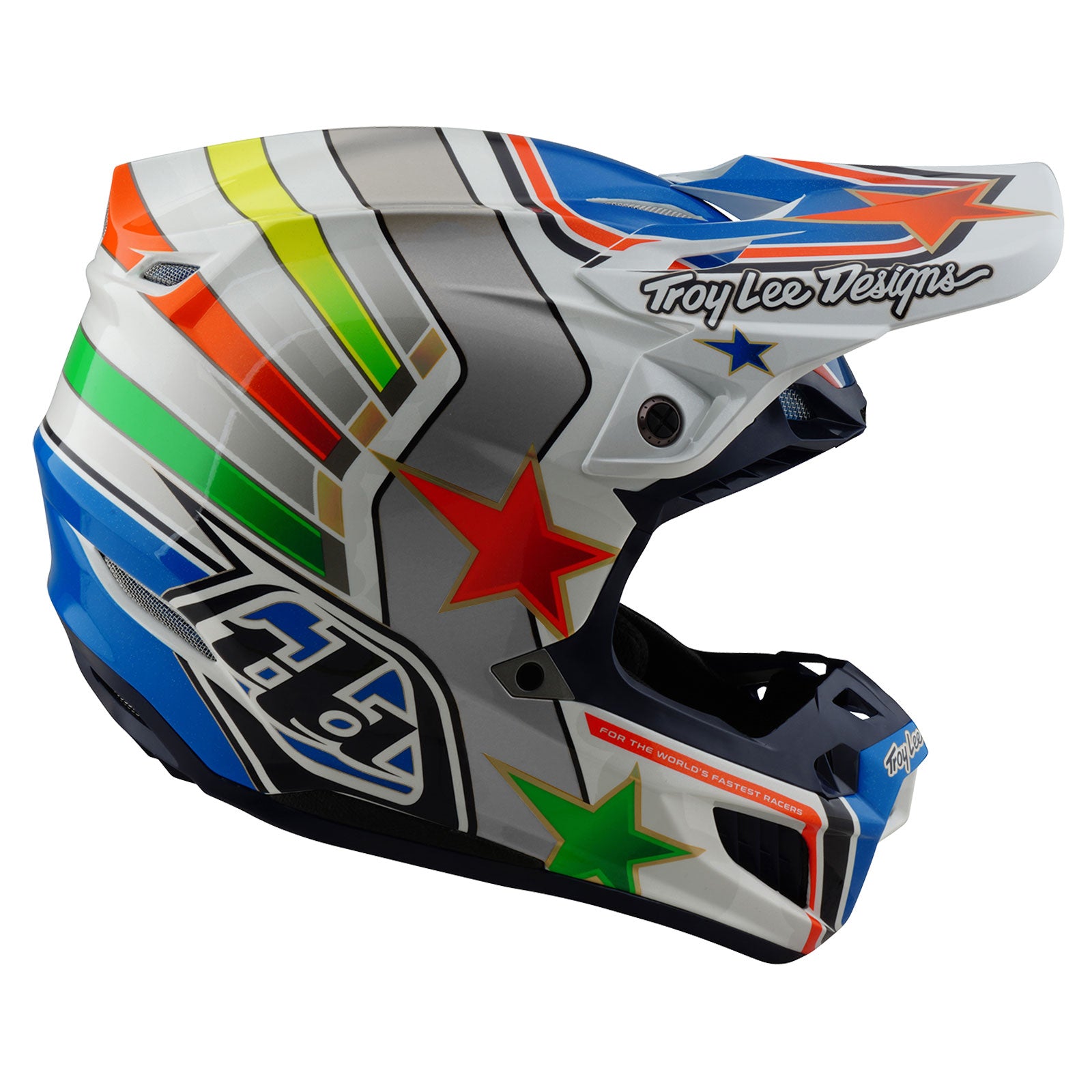 SE5 Composite Helmet - Lightweight & Durable Safety Gear for Cycling, Motorcycling & Extreme Sports - White/Blue Color Option