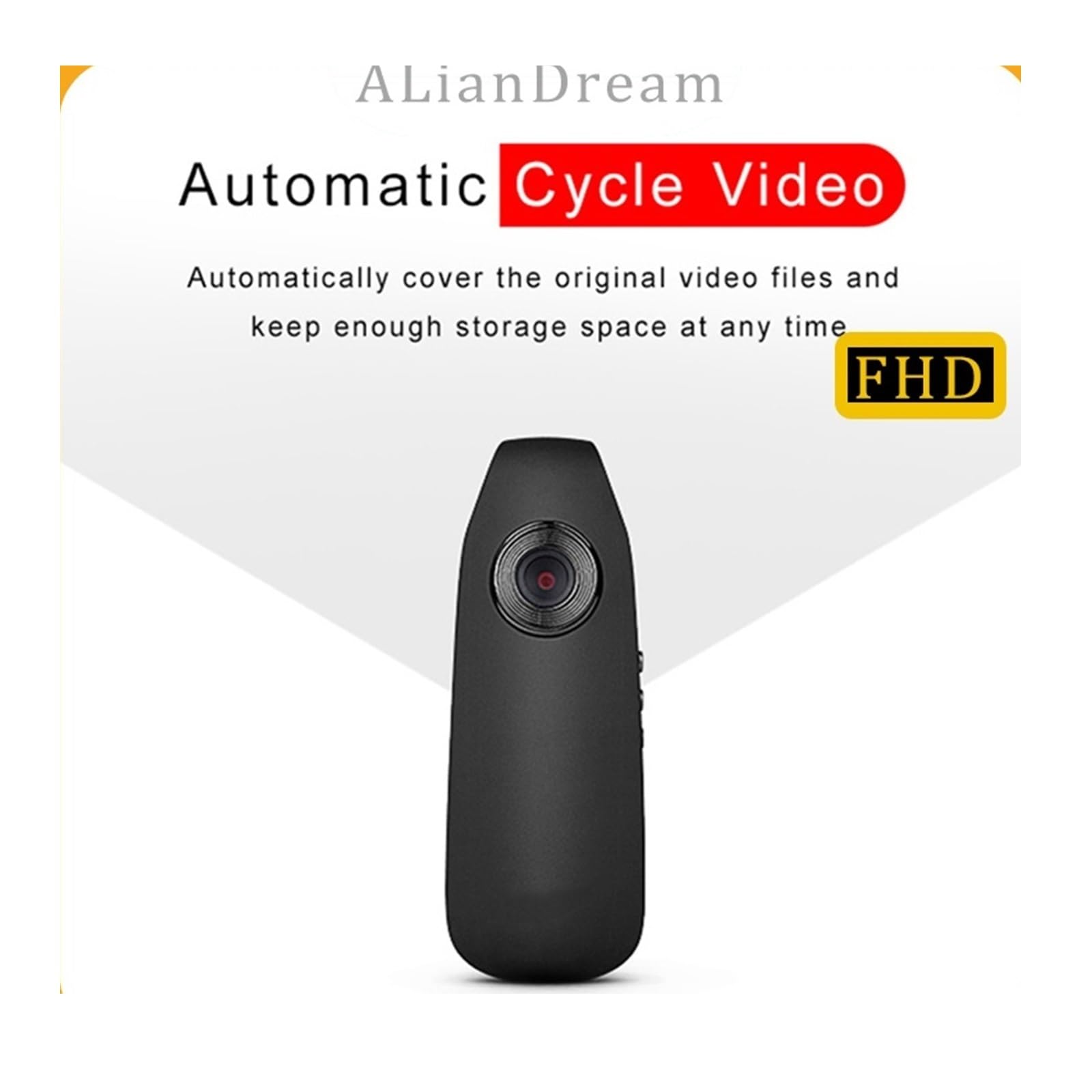 MZZYG 4K Action Camera - Mini Waterproof Sports Camera with Wide Angle Lens, Helmet Mount, Dash Cam for Motorcycle, Biking, Police & Outdoor Adventures (Camera Only)