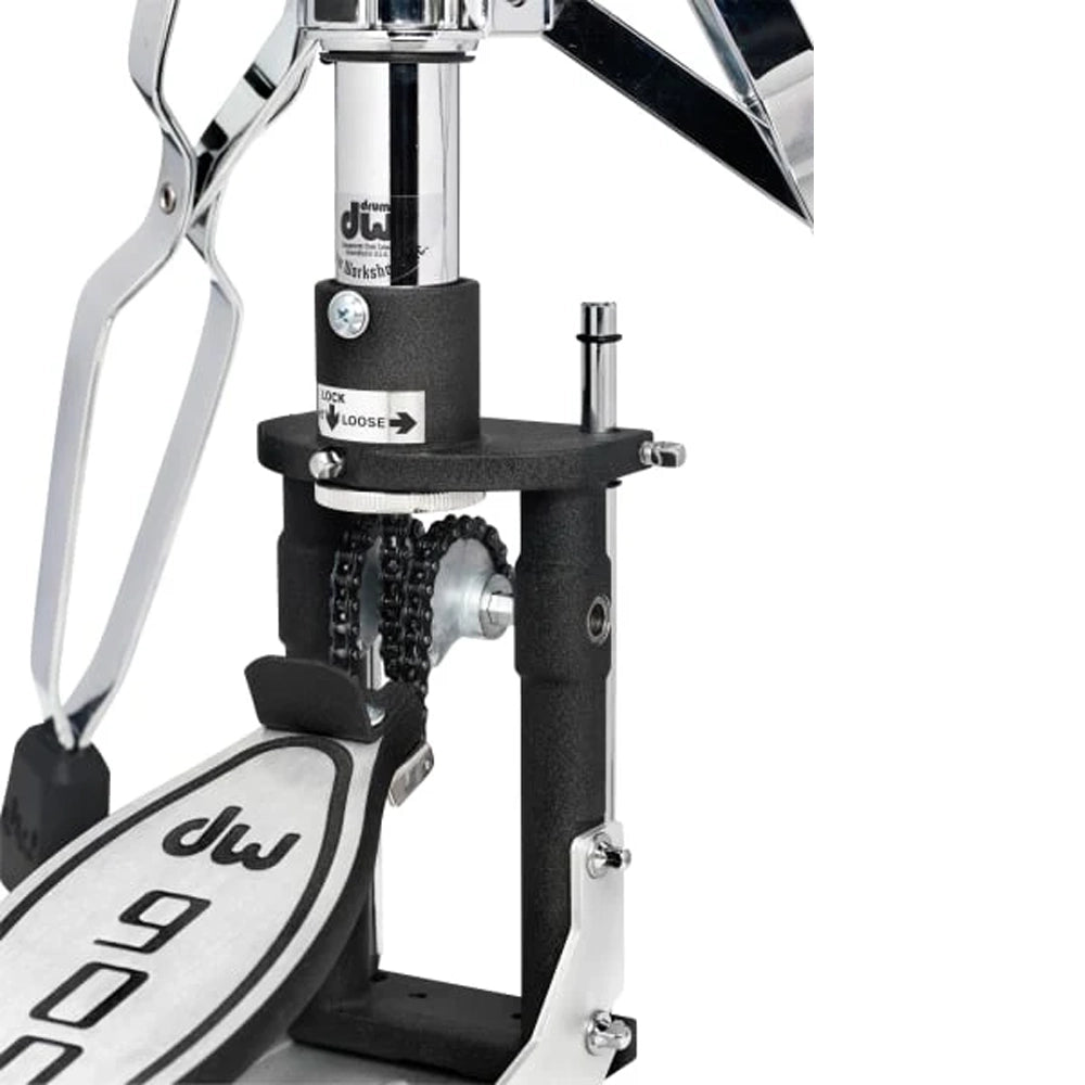 DW DWCP9500TB 9000 Series Heavy Duty Hi-Hat Stand with 2 Legs - Professional Drum Hardware for Live Performances & Studio Recording