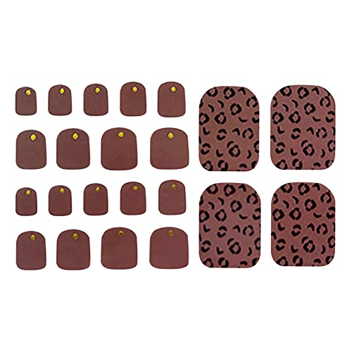 DIY Toe Nail Stickers Full Wraps - Waterproof Nail Polish Stickers with 50+ Art Designs for Summer Sandals & Pedicures | Perfect for Beach Vacations, Pool Parties & Summer Fashion