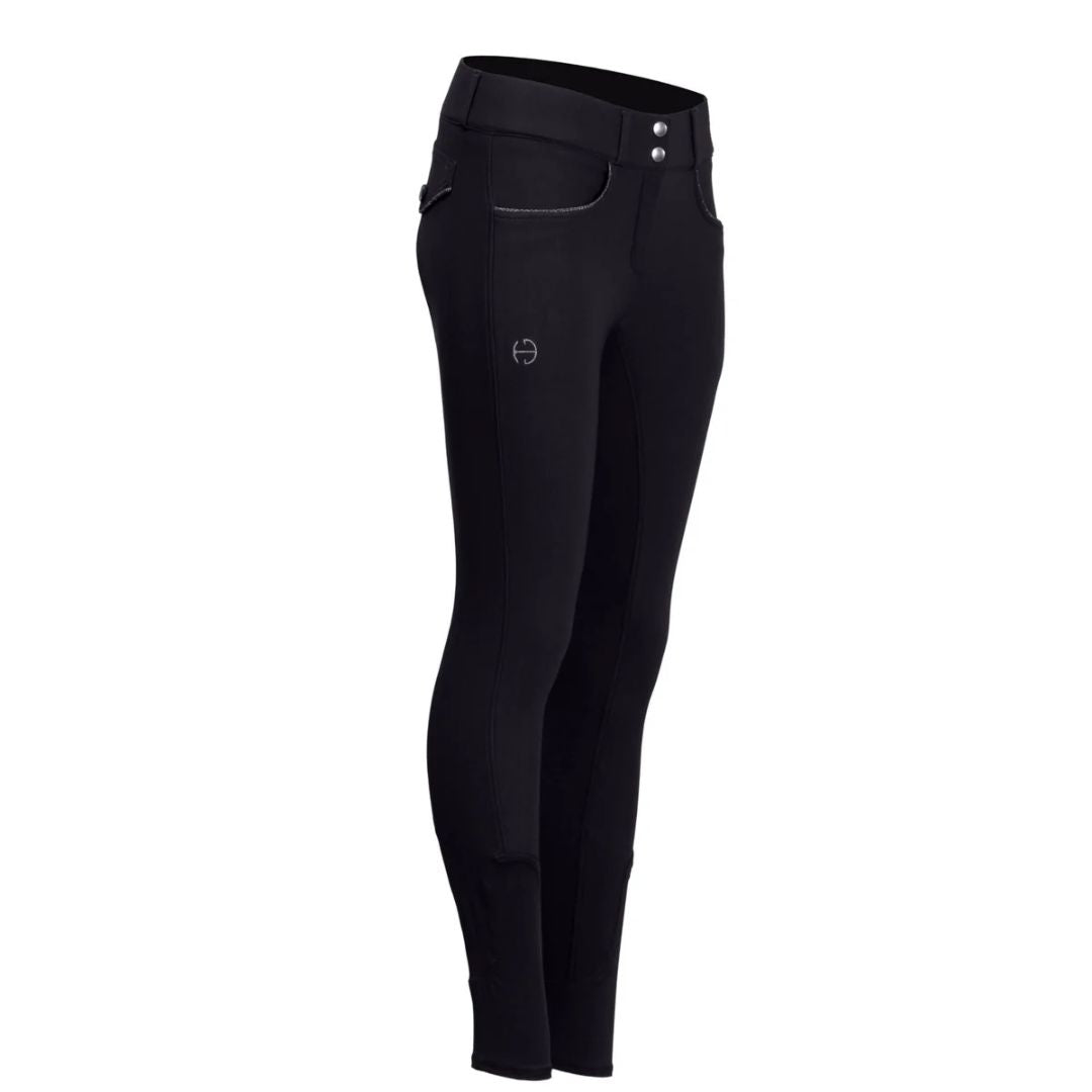 Halter Ego Evolution Knee Grip Breeches - Equestrian Riding Pants for Women - Comfortable & Durable Horseback Riding Breeches for Dressage & Show Jumping