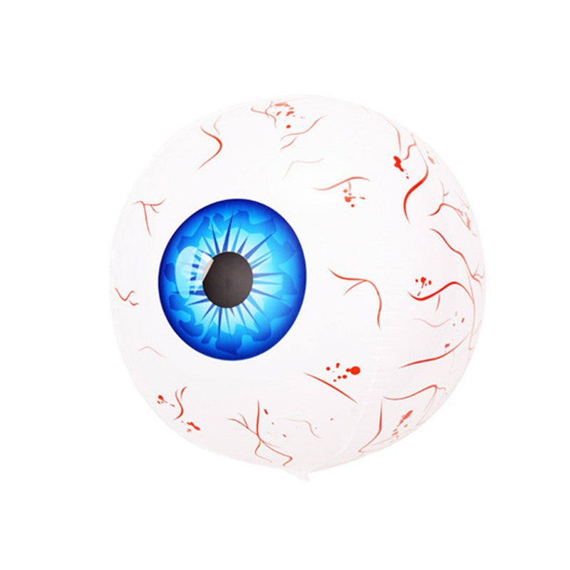 Halloween Eyeball Balloon - Spooky Inflatable Decor for Halloween Party, Haunted House & Outdoor Decorations