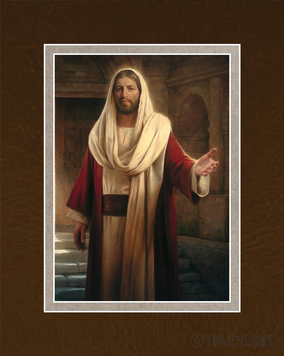 Come Follow Me by Howard Lyon - Inspirational Christian Art Print for Home, Church & Office Decor