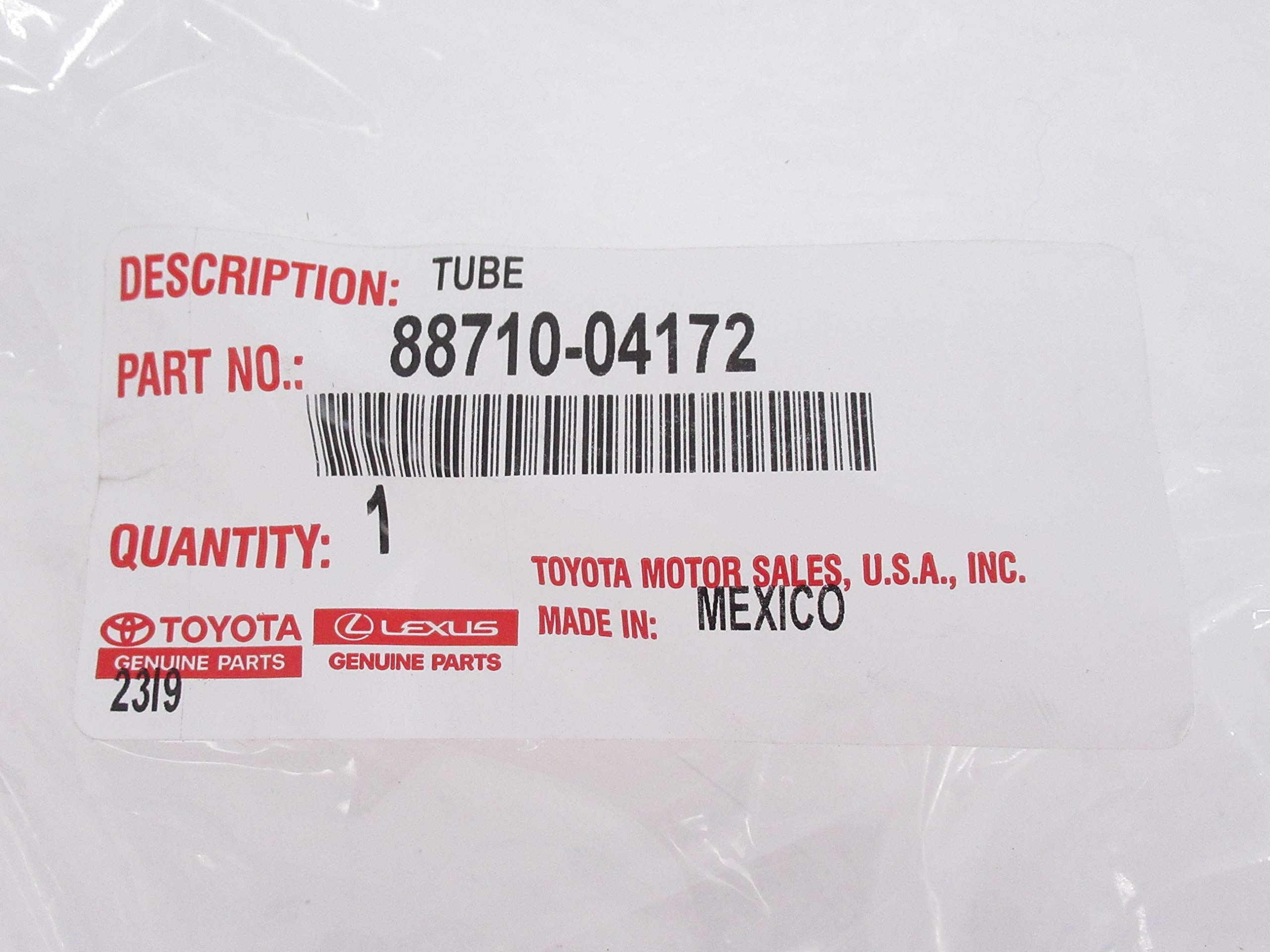 Toyota 88710-04172 AC Refrigerant Hose Assembly - Replacement for Toyota Vehicles | Perfect for AC System Repairs & Maintenance
