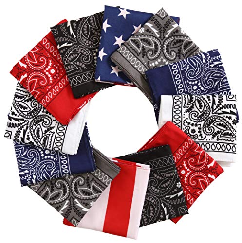 2 Black / 2 Gray / 2 Red / 2 Navy Blue / 2 White / 2 Usa