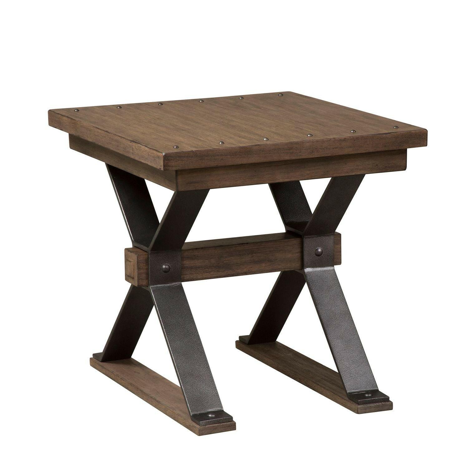 Sonoma Roads Chairside End Table 473 OT1021 - Small Side Table for Living Room, Bedroom, or Office - Perfect for Holding Lamps, Books, and Drinks
