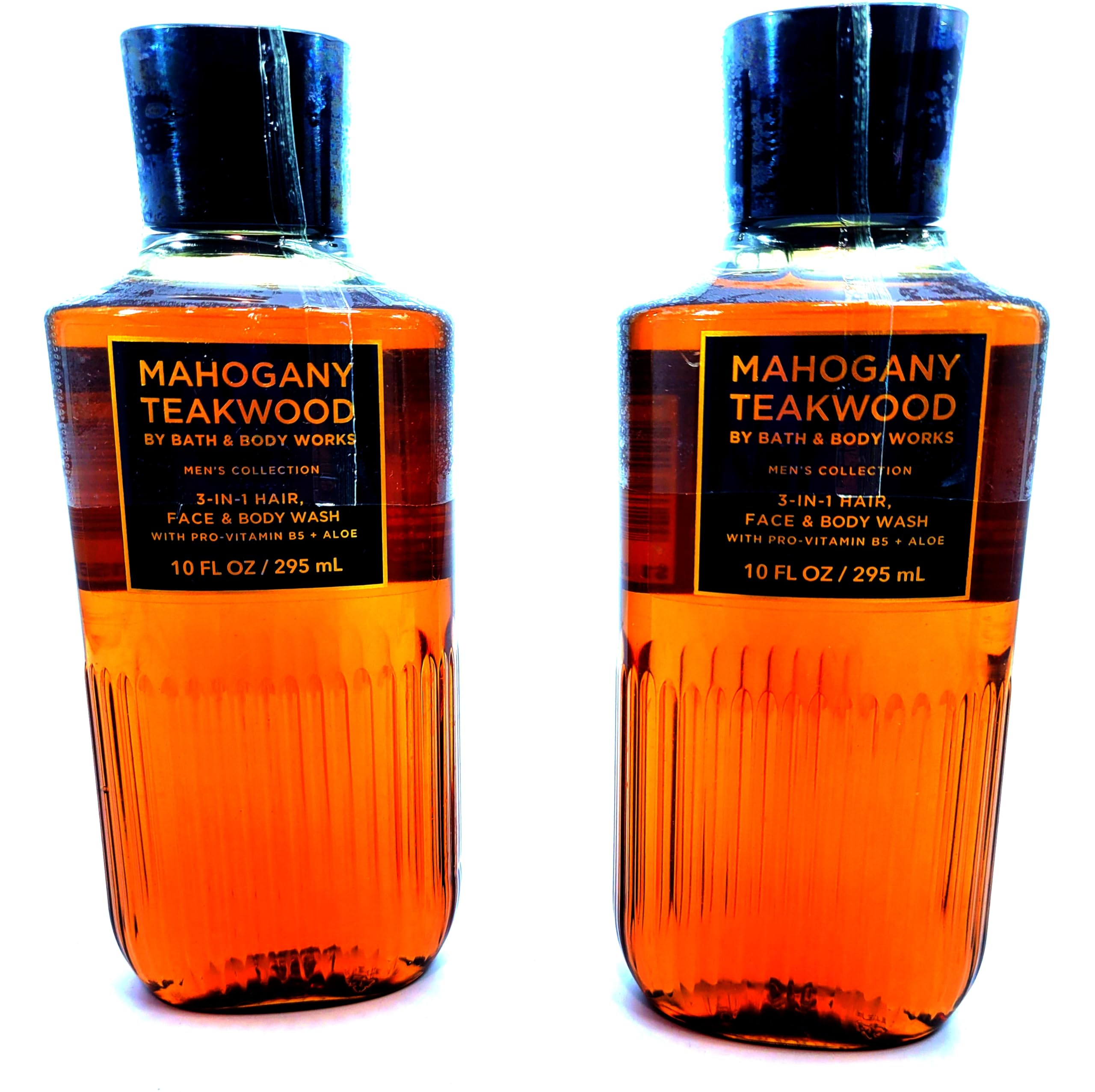 Bath & Body Works Teakwood 2-in-1 Hair & Body Wash - Signature Collection (2 Pack) | Moisturizing Shower Gel for Men & Women | Perfect for Daily Use, Gym, Travel & Gift Giving