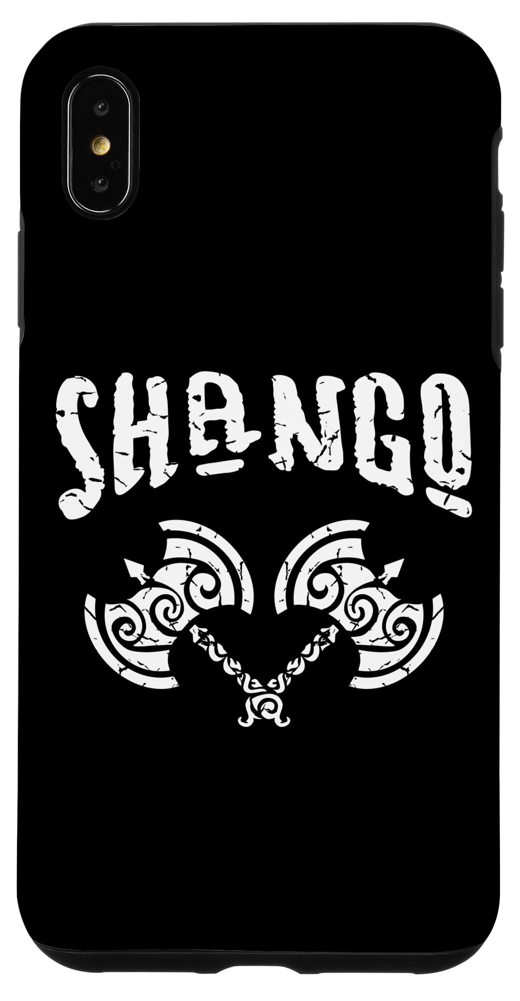 iPhone XS Max Case - Shango Xango Yoruba Religion Design - Durable Protective Cover for Daily Use & Cultural Pride