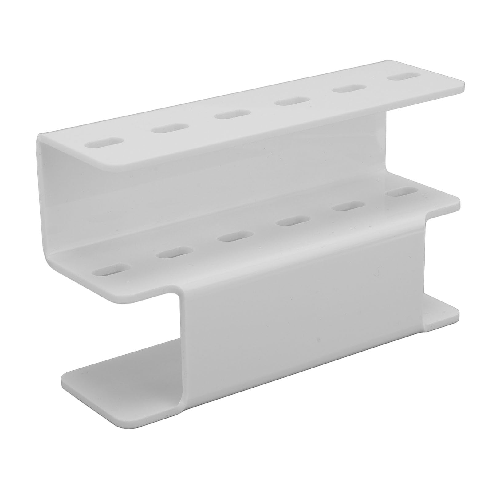 Professional Eyelash Extension Tweezer Holder - Large Capacity Storage Rack for Lash Tools - Beauty Salon Organizer (White) - Perfect for Lash Artists & Salon Organization