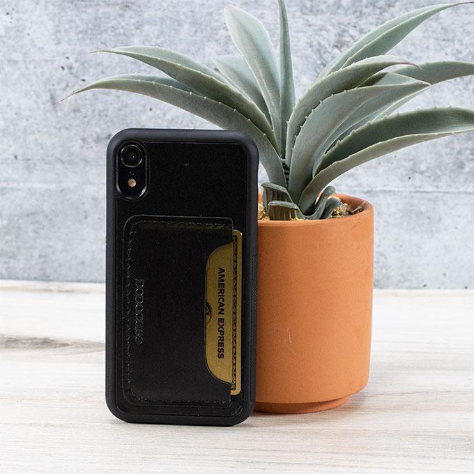Shockproof iPhone Card Case - Slim Wallet Phone Cover for iPhone 6/7/8/Plus/X/XS/XR/11/12/13 - Perfect for Travel, Gym & Everyday Use