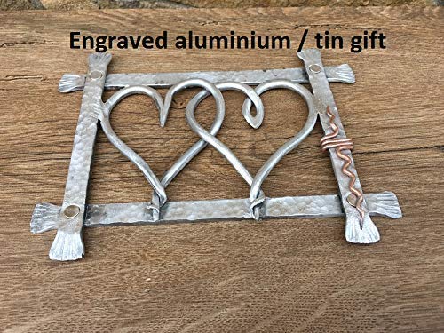 10th Anniversary Gift Ideas - Unique Tin & Aluminum Gifts for Couples Celebrating 10 Years Together | Perfect for Wedding Anniversaries & Romantic Occasions