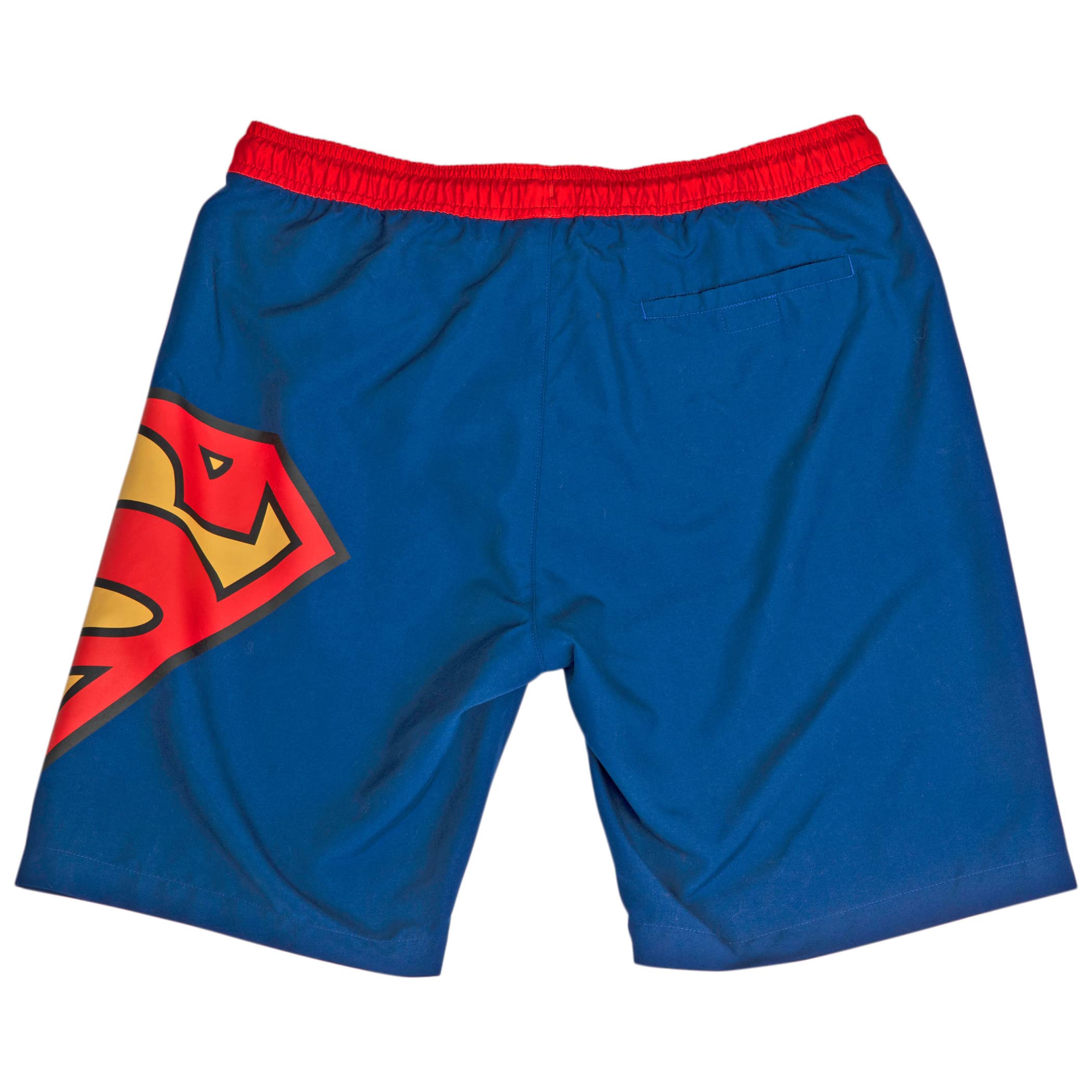 Superman Men's Swim Trunks - Quick Dry Board Shorts for Swimming, Surfing & Beach - Comfortable & Stylish Swimwear for Summer Vacation & Pool Party