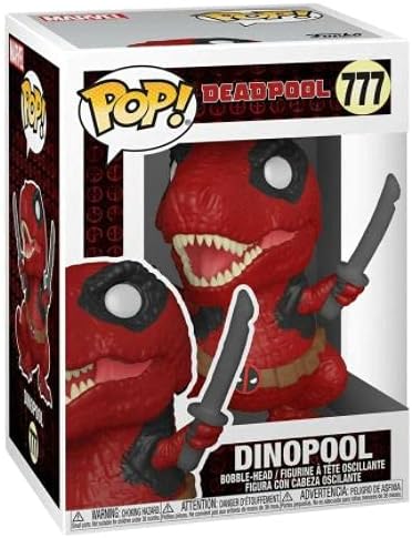 Deadpool Dinopool Action Figure #777 - Collectible Marvel Superhero Toy for Fans & Gift Ideas | Perfect for Display, Cosplay & Role-Playing Scenes