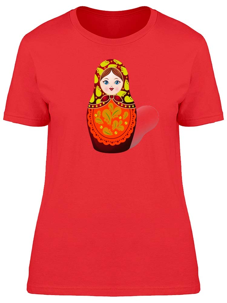 Russian Matryoshka Doll T-Shirt for Women - Casual & Festival Wear