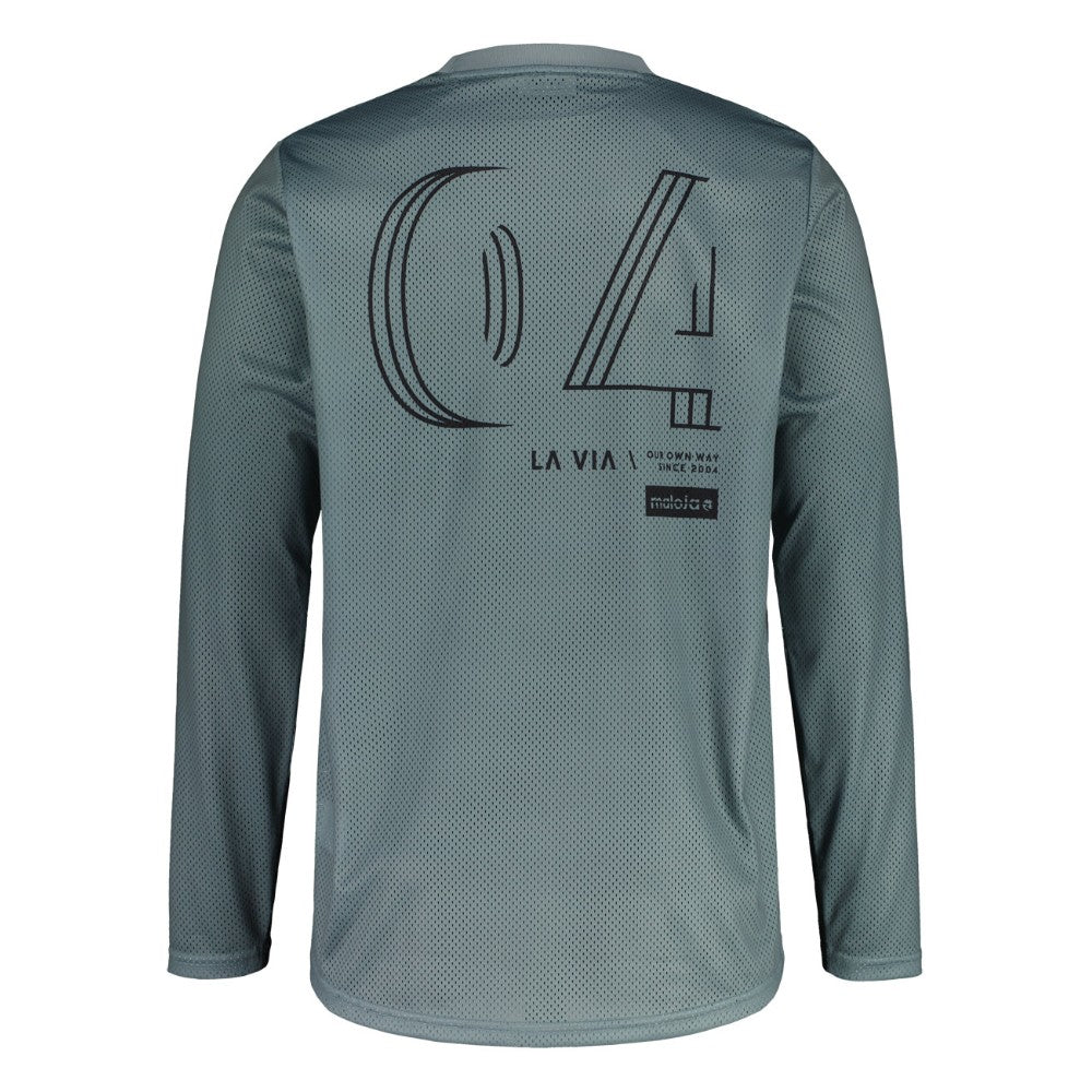 Maloja Pfeifferkogel M. LS Shirt for Men - Lightweight Hiking & Outdoor Performance Shirt for Adventure Travel & Camping