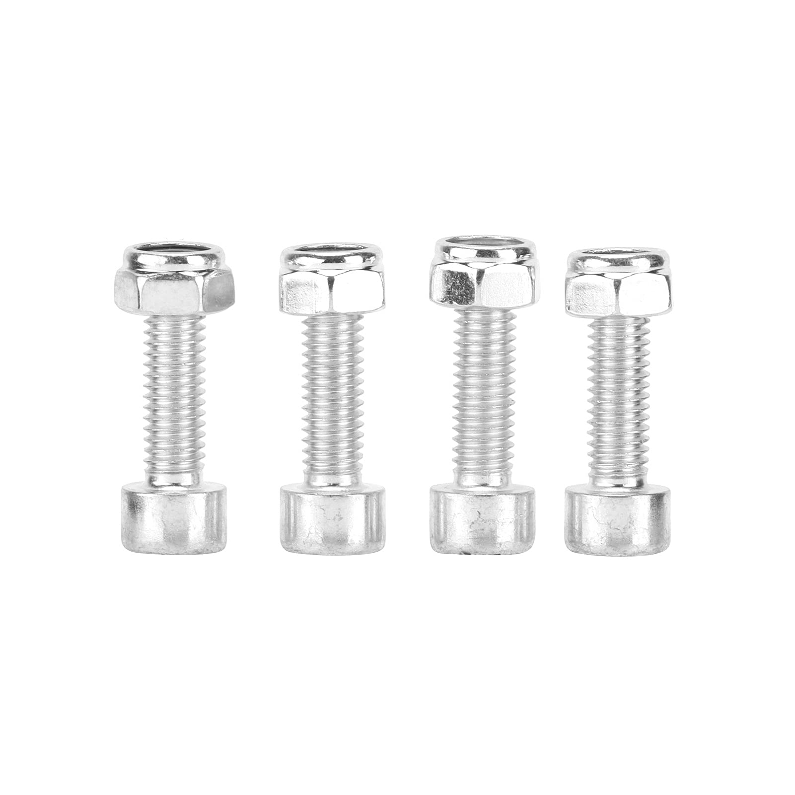 Aluminum Alloy Steering Column Floor Mount - Pack of 2, Polished Round Replacement for BBC 350 Engine with 4 Mounting Holes & 360° Rotation - Perfect for Car Restoration & Hot Rod Builds