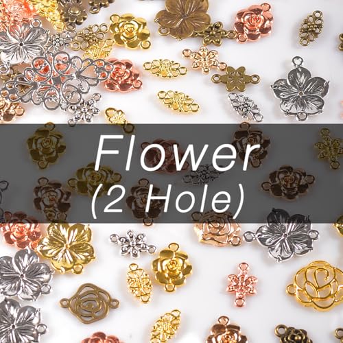 Flower-2 Hole Mixed Color