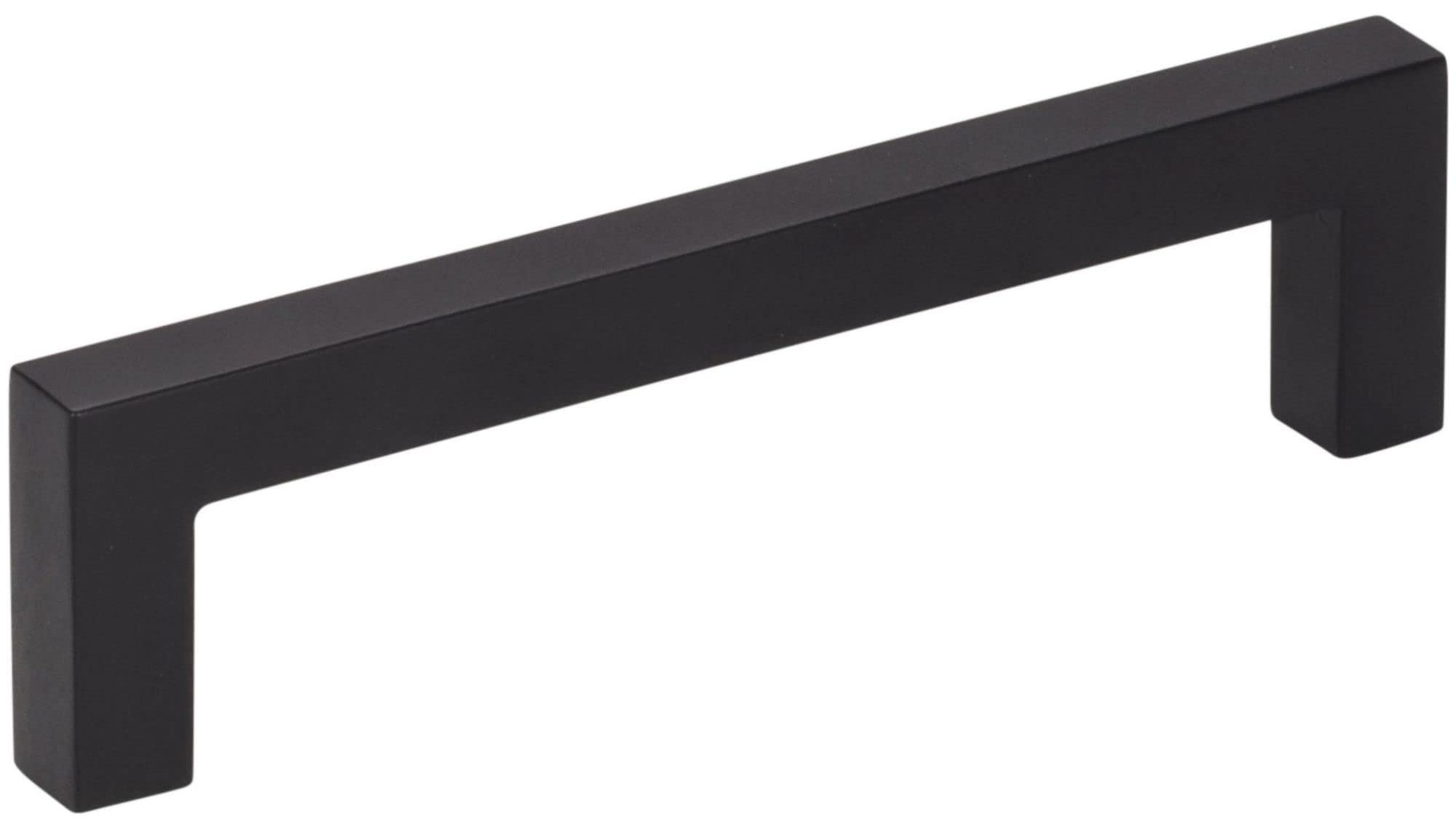 25-Pack 96mm Matte Black Square Cabinet Bar Pulls - Modern Kitchen & Bathroom Drawer Handles for Cabinets, Dressers, and Furniture Hardware (Center-to-Center Measurement) - Perfect for Home Renovation & DIY Projects