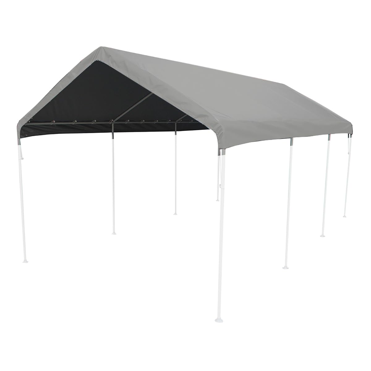 King Canopy 10x20 FT Heavy-Duty Silver Waterproof Drawstring Canopy Cover - Perfect for Outdoor Events, Camping, and Backyard Parties
