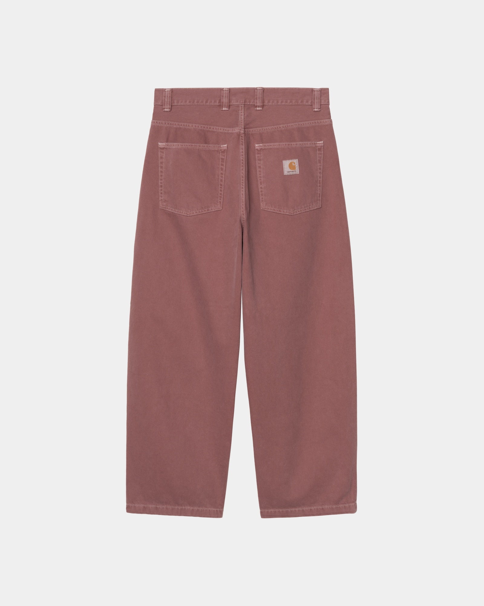 Brandon Twill Pants for Women - Stone Dyed Dusky Pink Casual Trousers | Perfect for Office, Travel & Everyday Wear